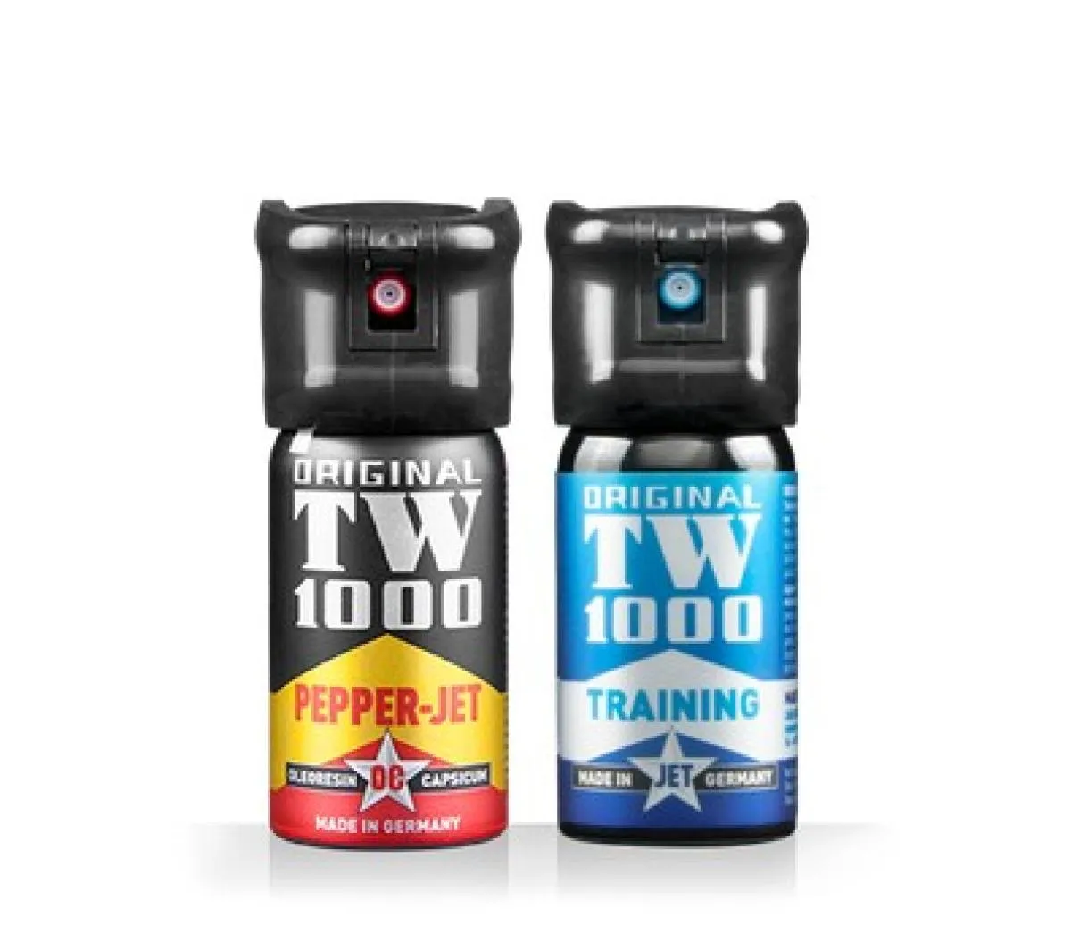 TW1000 Pepper-Jet Man 40ml + Trainingsspray 40ml Twin-Pack - Frei Verkäuflich